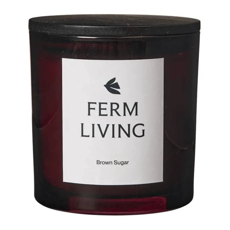 Online Ferm Living Vela aromática Vitto 45 h, Dark Grape Verde