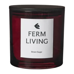 Discount Ferm Living Vela aromática Vitto 50 h, Dark Grape Verde