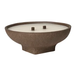 Online Ferm Living Vela de exterior Vei , Brown, Ø20 × 8 cm Marrón