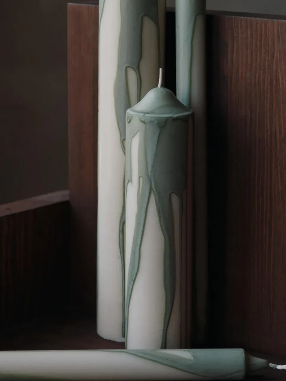 Ferm Living Vela Dryp 2-pack, Tea Green Verde