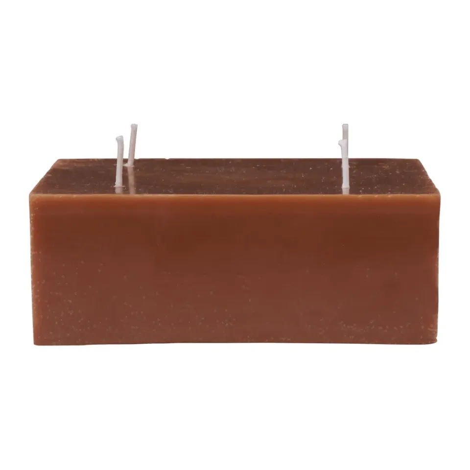 Sale Ferm Living Vela gruesa Burren large, Bronze Marrón