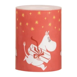 Outlet Muurla Vela gruesa LED Moomin 10 cm, Gifts Rojo