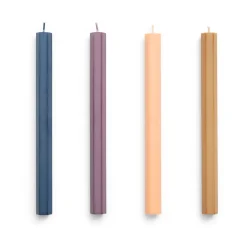Online HAY Vela Hexagon Candle mix 4-pack, Dark Multi