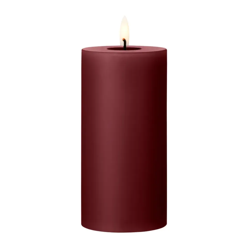 Ester & erik Vela LED , 44/2 Deep Wine, 15 cm Rojo