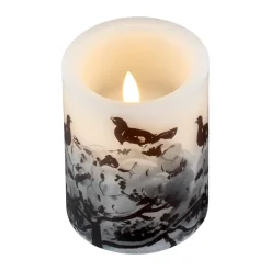 New Muurla Vela LED Teemu Järvi x Ø7,5x10 cm, Winter Carpercaillie Beige