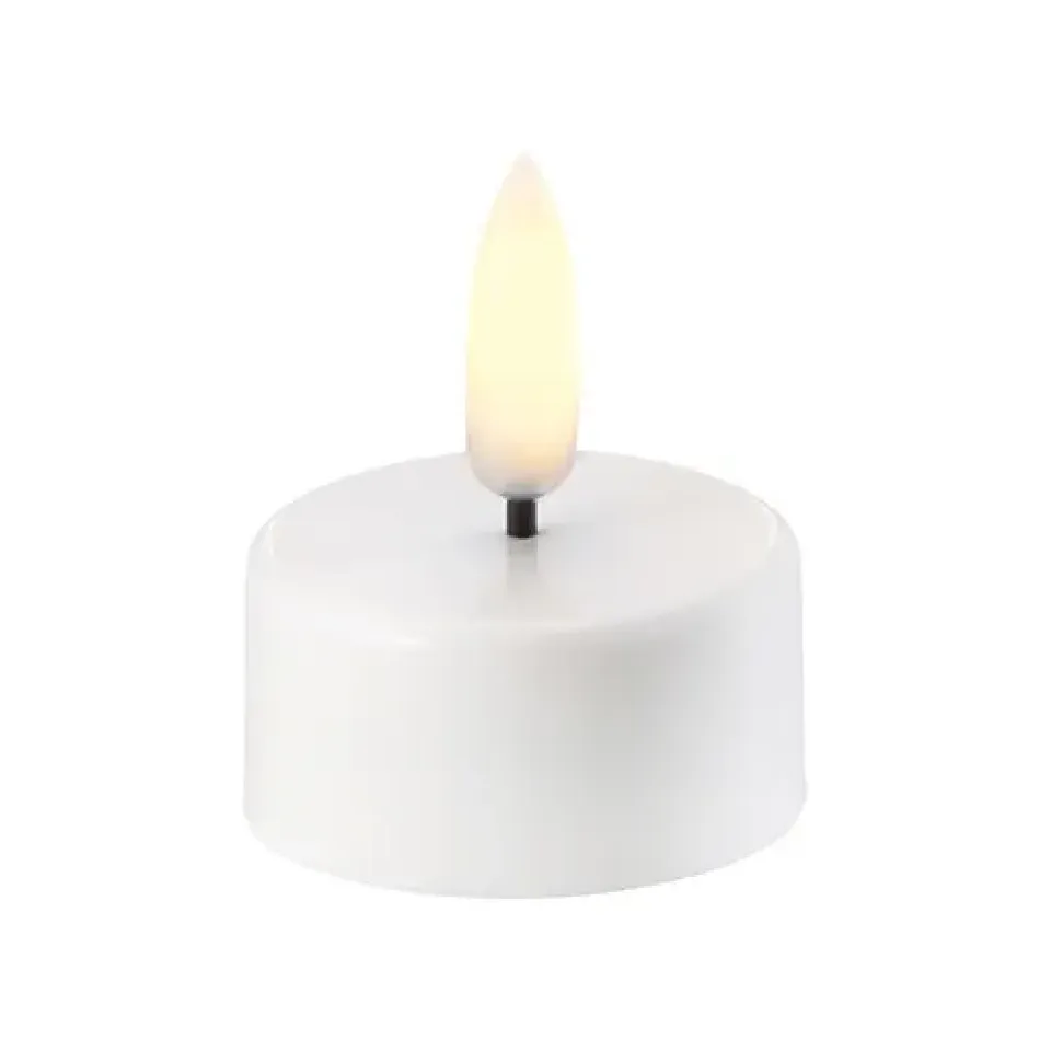 Outlet Uyuni Lighting Vela pequeña LED Uyuni , Ø3,8 cm Blanco