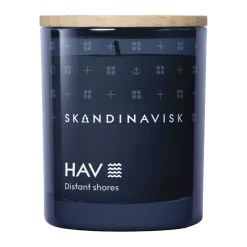 Clearance Skandinavisk Vela perfumada con tapa Hav, 65 g Azul