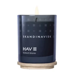 Clearance Skandinavisk Vela perfumada con tapa Hav, 65 g Azul