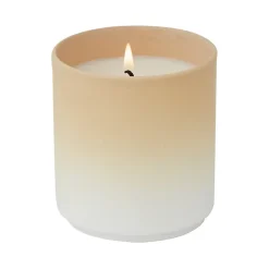 Design Letters Vela perfumada dip dye Ø8 cm, Beige
