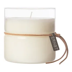 Sale ERNST Vela perfumada en vaso con cintura Ø8 cm, I det enkla TransparenteBlanco