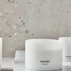 Online Meraki Vela perfumada , 60 horas, White garden Blanco