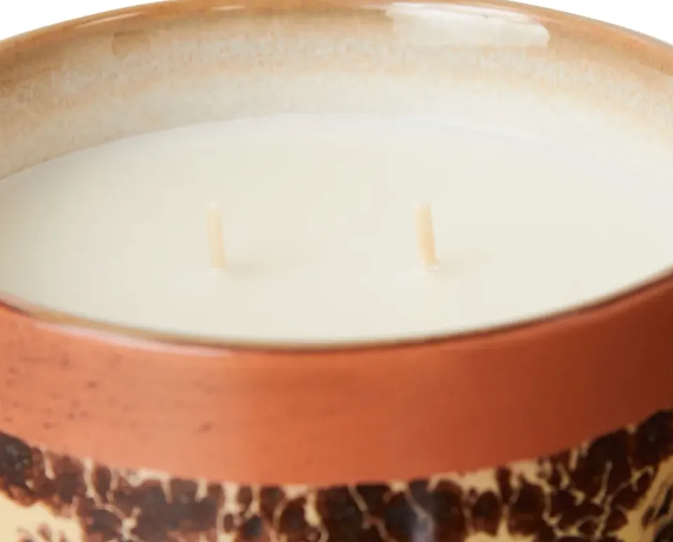 New HKliving Vela perfumada 70's, 50 h, Kyoto Naranja