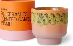 New HKliving Vela perfumada 70's, 50 h, Miami RosaMulti