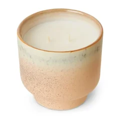 Clearance HKliving Vela perfumada 70's, 50 h, Vancouver BeigeMulti