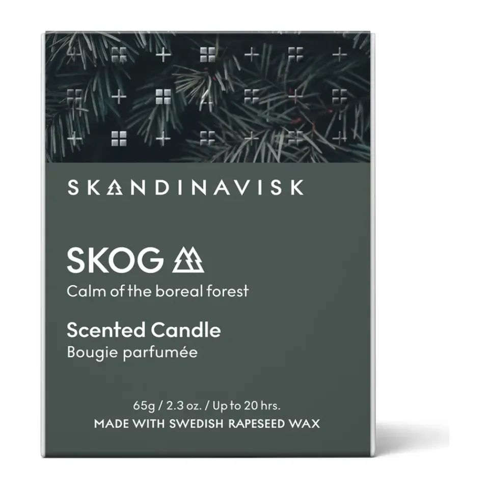 New Skandinavisk Vela perfumada SKOG Special Edition, 65 g Verde