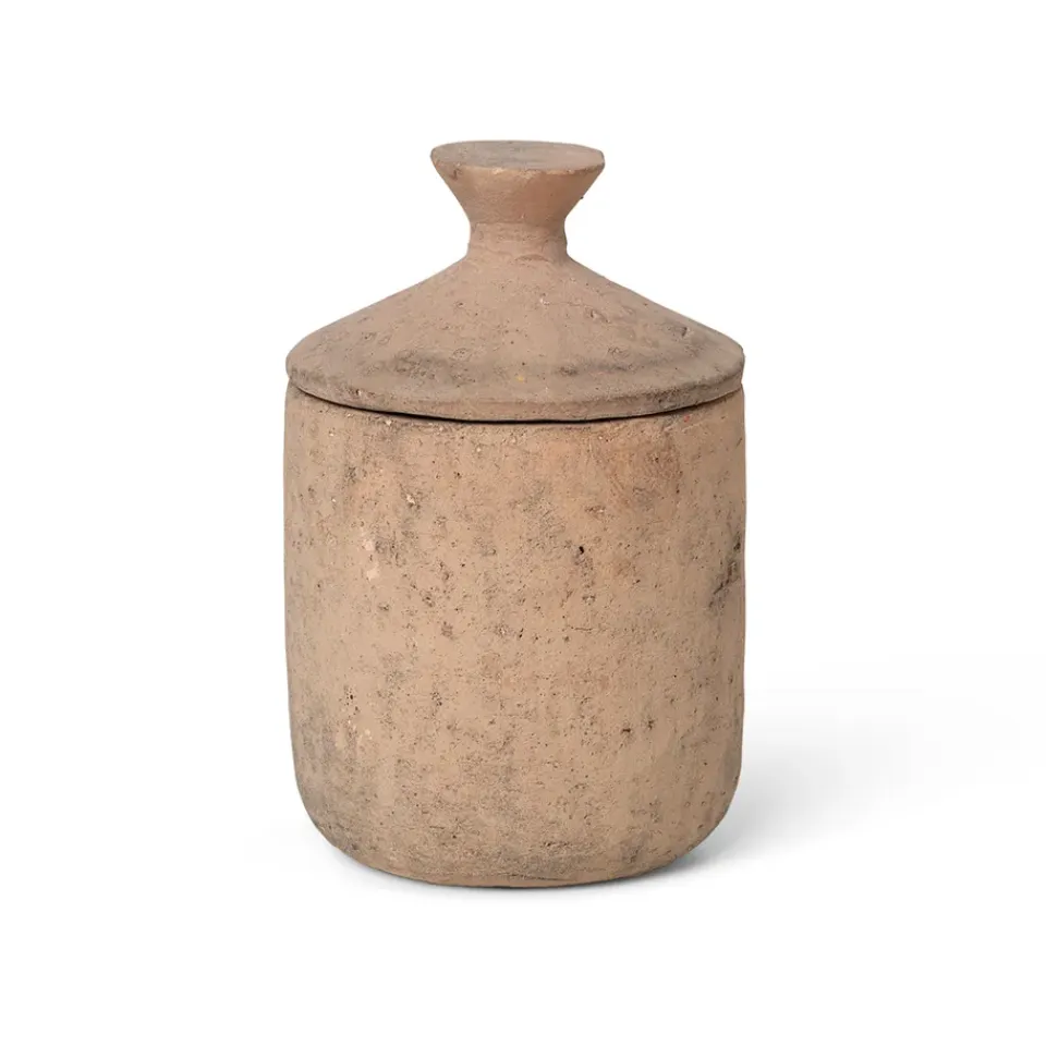 New Ferm Living Vela perfumada Ura, Chamomille Scent Marrón