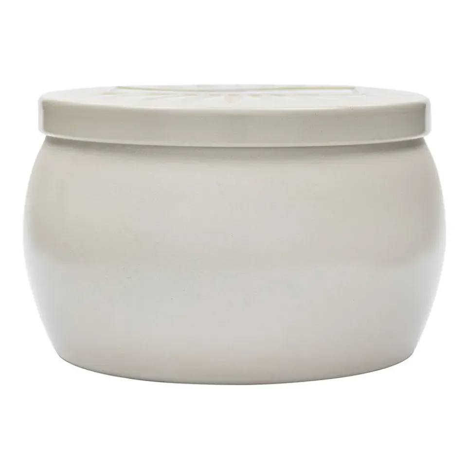 Clearance Voluspa Vela perfumada Vermeil Mini Tin 25 horas, Coconut Papaya Beige