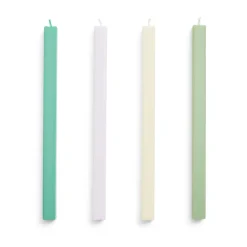 Sale HAY Vela Square Candl mix 4-pack, Pastel Multi