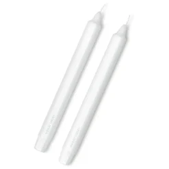New Georg Jensen Velas 24 cm, set de 2 Blanco