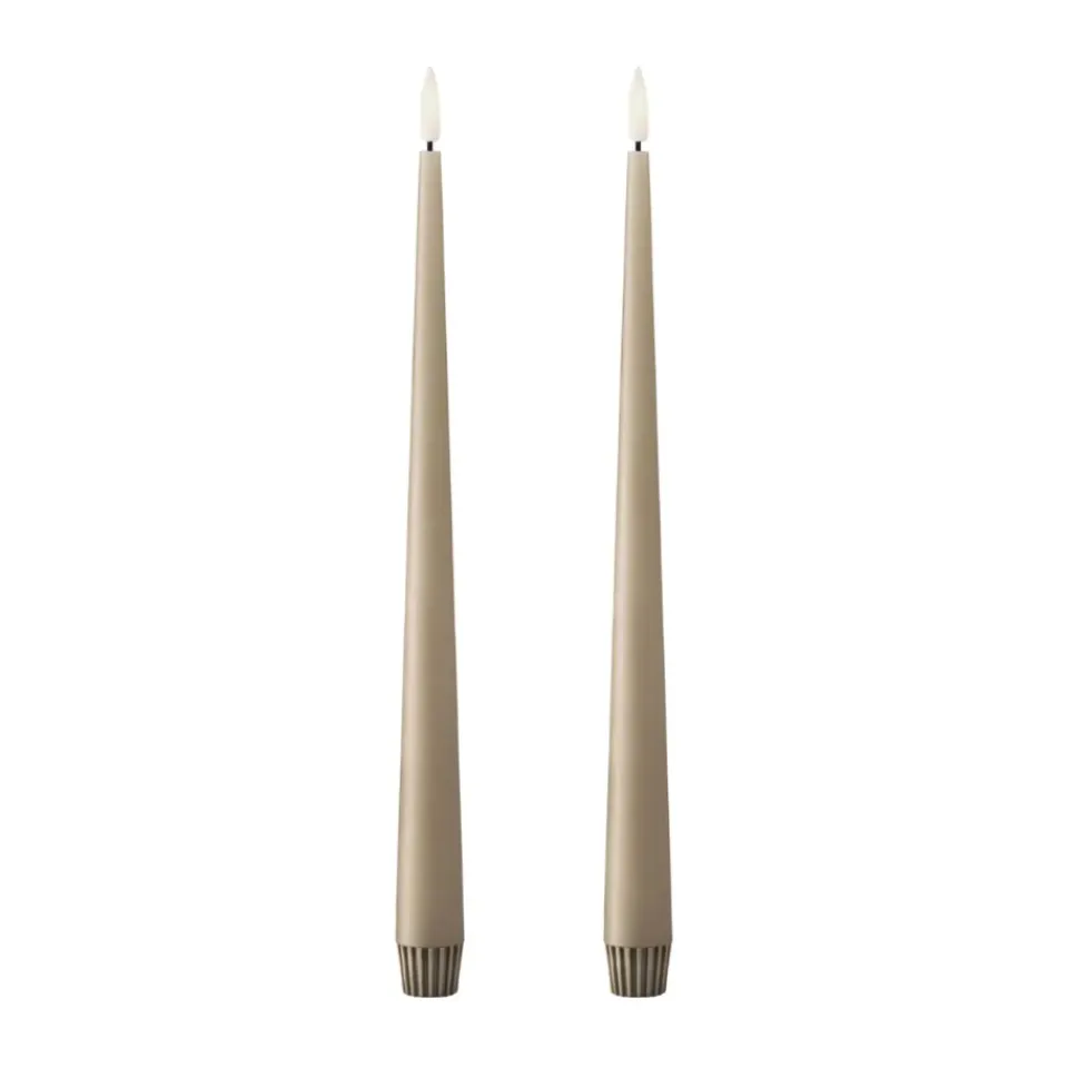 Clearance Ester & erik Velas LED , 2-pack, 18 Nougat note , 30 cm Beige