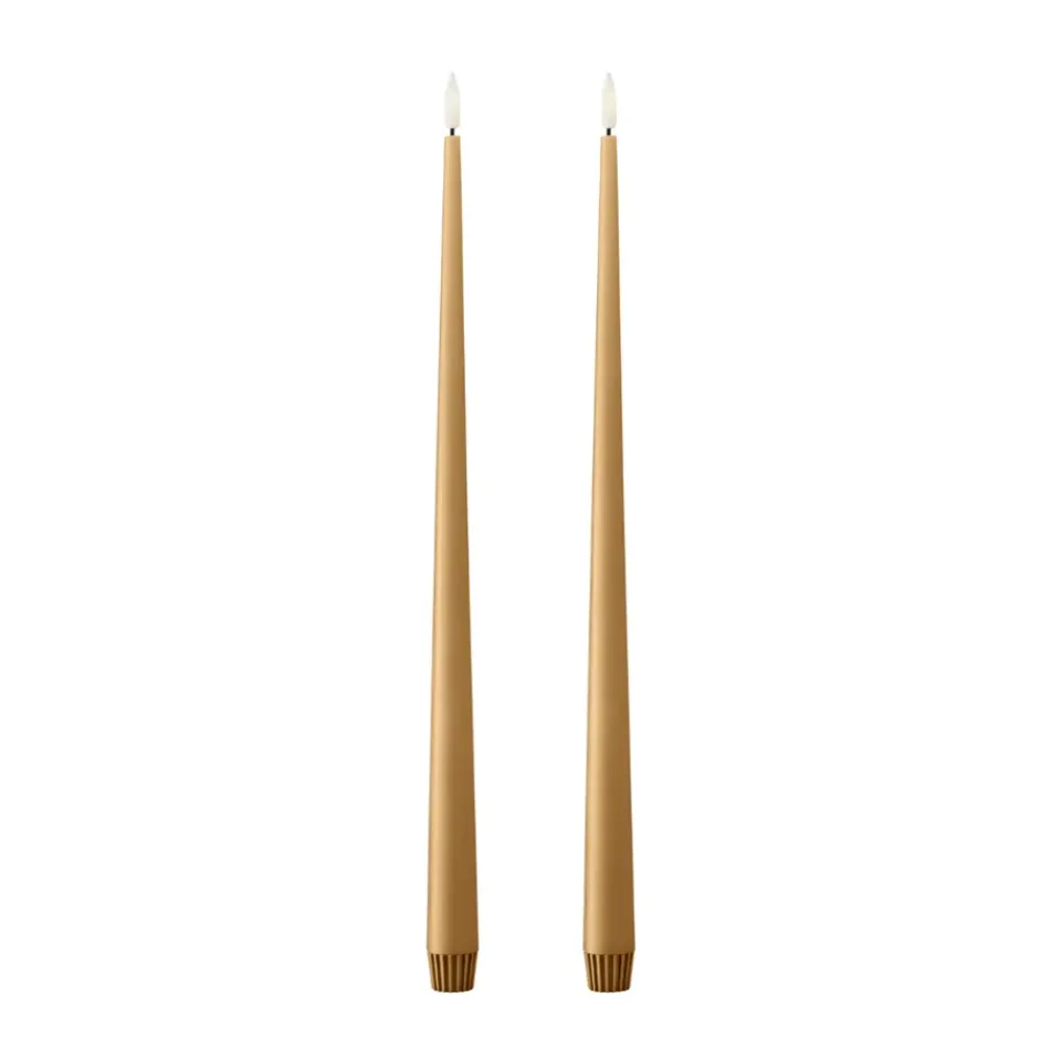 Discount Ester & erik Velas LED , 2-pack, 27 Almond butter, 40 cm Marrón