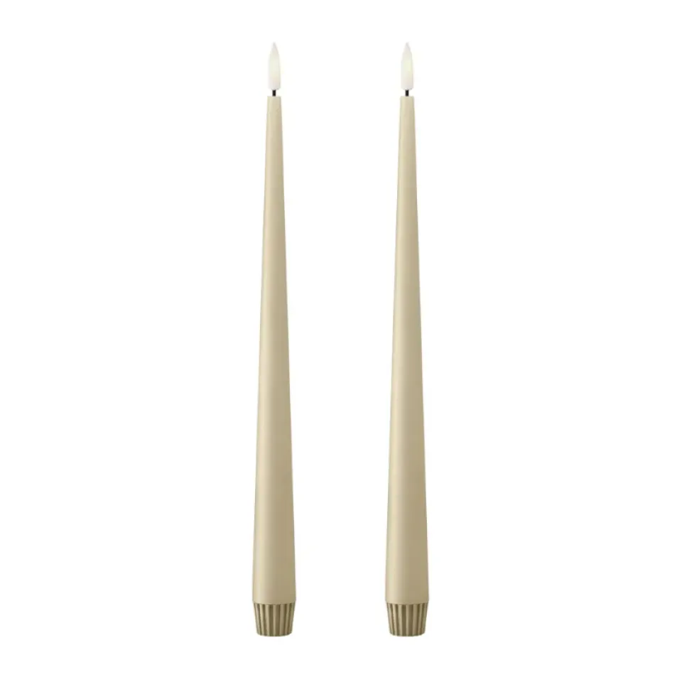 New Ester & erik Velas LED , 2-pack, 14 Pale ginger , 30 cm Naranja