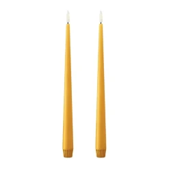 Ester & erik Velas LED , 2-pack, 85 Mango , 30 cm Amarillo