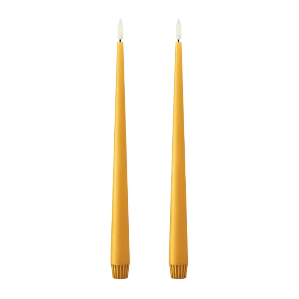 Ester & erik Velas LED , 2-pack, 85 Mango , 30 cm Amarillo
