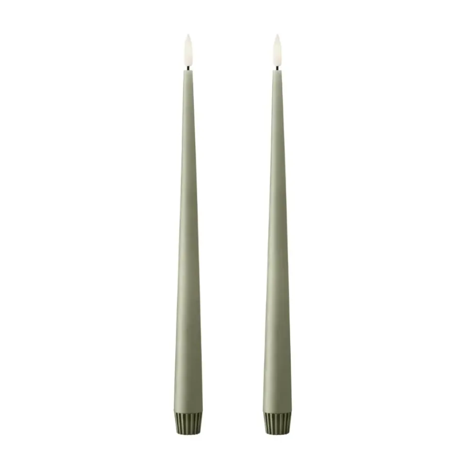 Online Ester & erik Velas LED , 2-pack, 69 Artichoke , 30 cm Verde