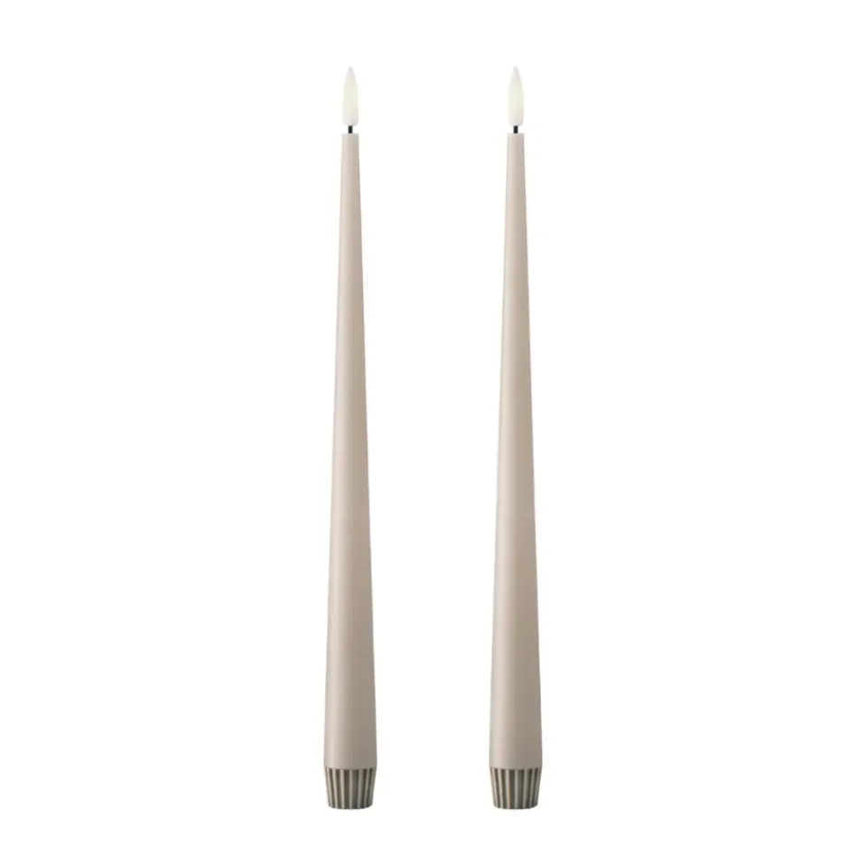 Discount Ester & erik Velas LED , 2-pack, 22 Linen Grey , 30 cm Beige
