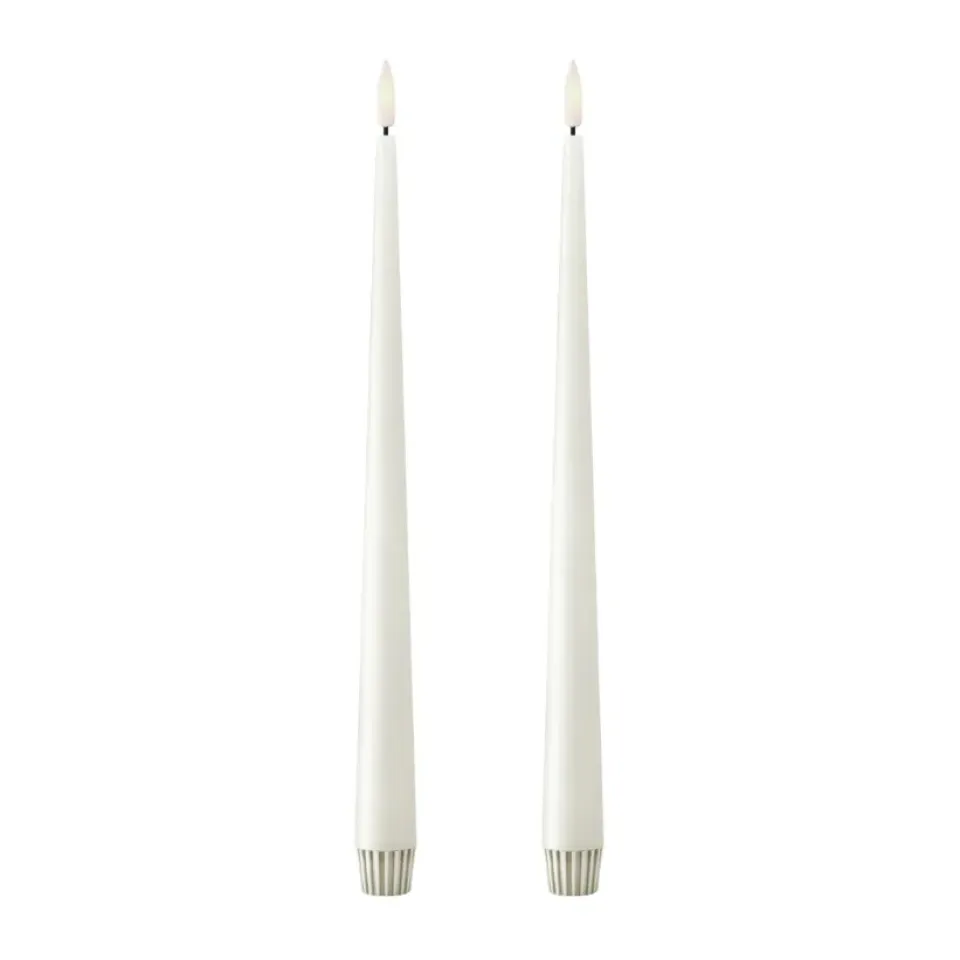 Outlet Ester & erik Velas LED , 2-pack, 10 Silky , 30 cm Blanco