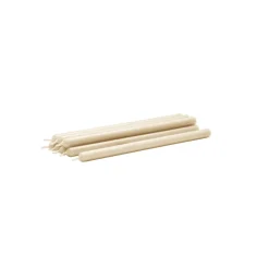 STOFF Velas Nagel 8-pack, Cream Blanco
