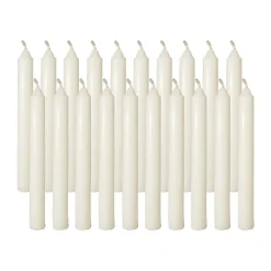 Clearance Dala Industrier Velas para carrillón con ángeles, 20 velas Blanco