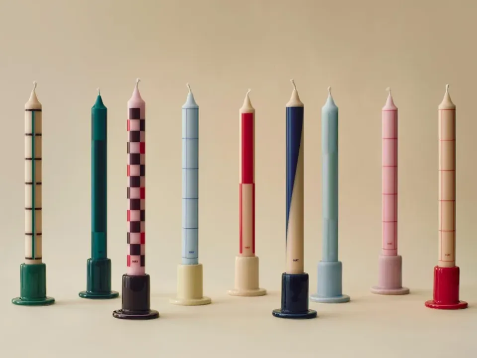 Outlet HAY Velas Pattern 4-pack, Reds-bordeaux Rojo