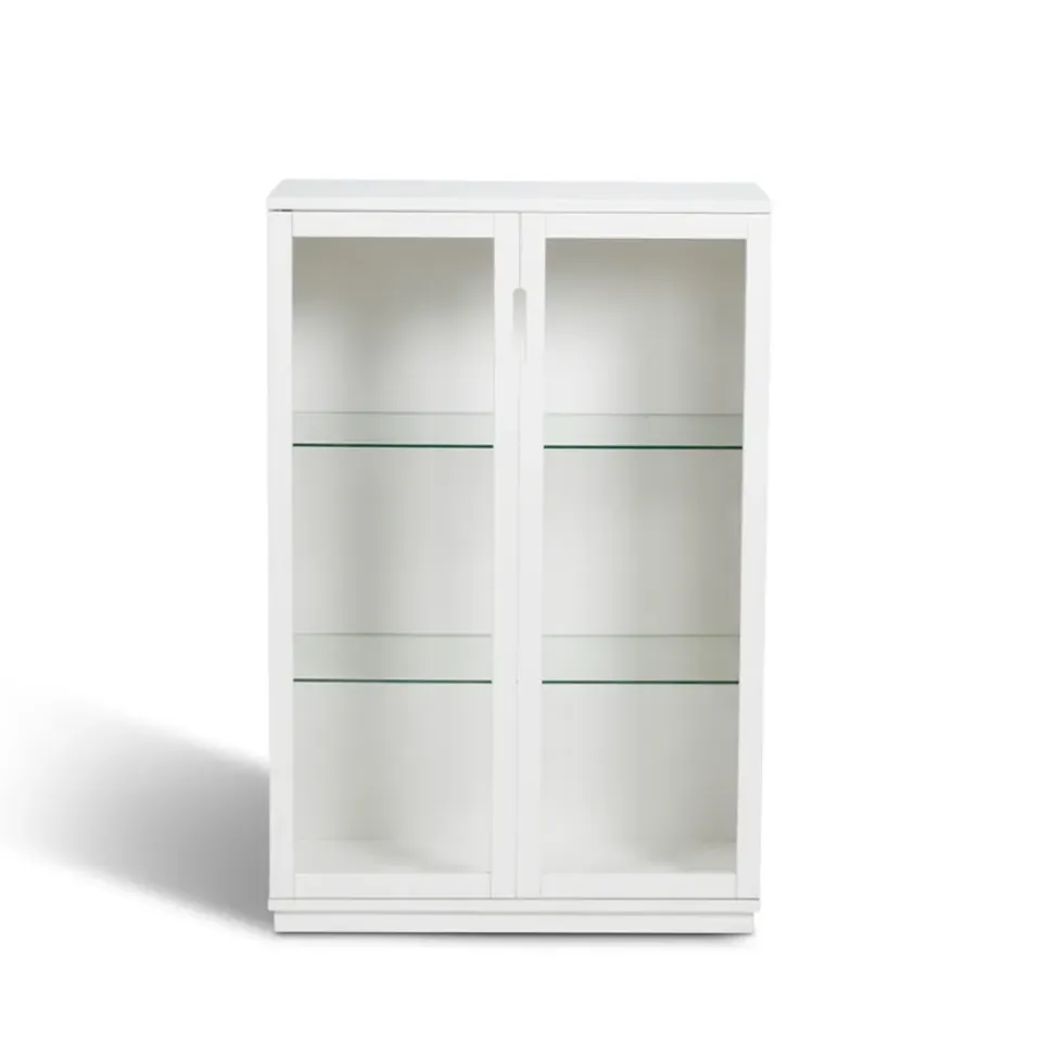 Hot Mavis Vitrina Aoko 120 cm, Lacado Blanco