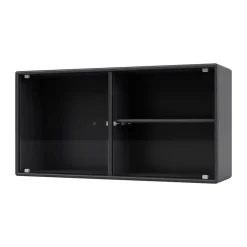 Outlet Montana Vitrina Ripple I 69,6x35,4x20 cm, Anthracite Gris