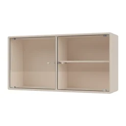 Hot Montana Vitrina Ripple I 69,6x35,4x20 cm, Clay Gris