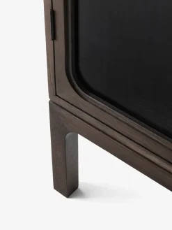 Hot &Tradition Vitrina Trace SC87 50x192x40 cm, Dark stained oak Marrón