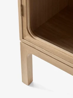 New &Tradition Vitrina Trace SC87 50x192x40 cm, Natural naturalal oak Marrón