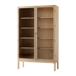 New &Tradition Vitrina Trace SC88 120x192x40 cm, Natural naturalal oak Marrón