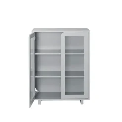 Best 1898 Vitrina Vidja bajo, Grey Gris