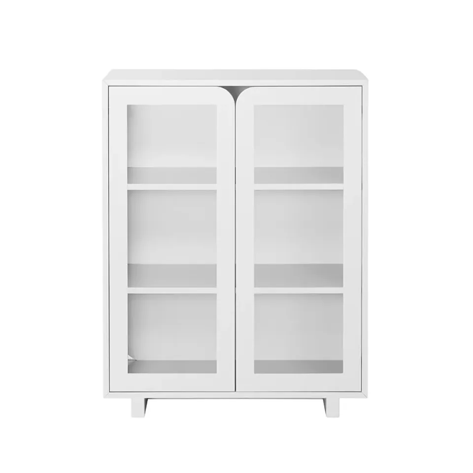 New 1898 Vitrina Vidja bajo, White Blanco