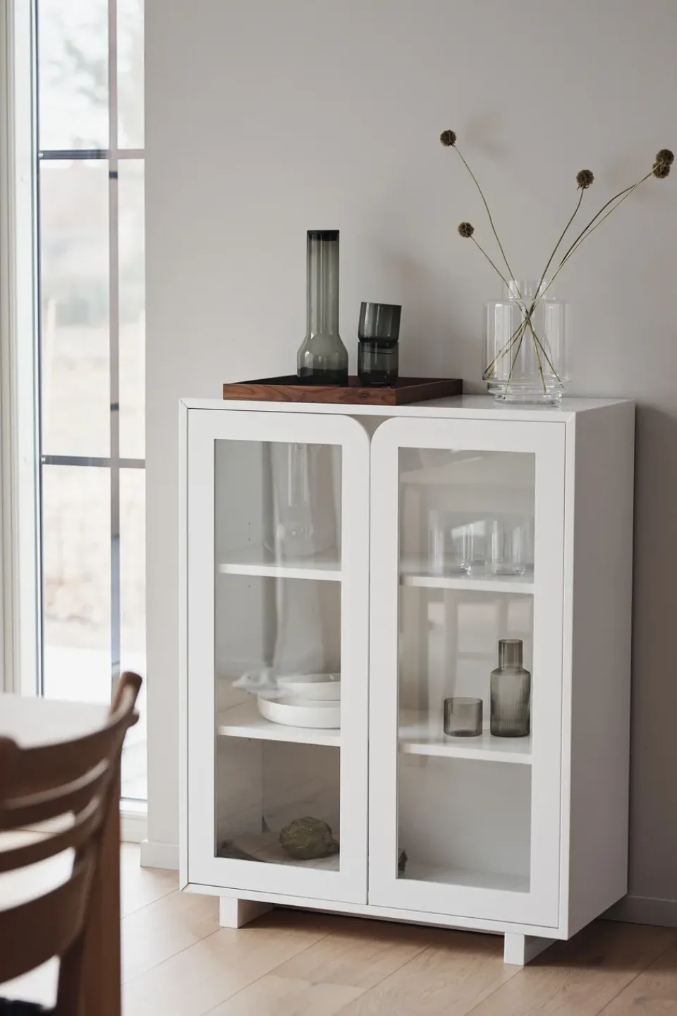 New 1898 Vitrina Vidja bajo, White Blanco