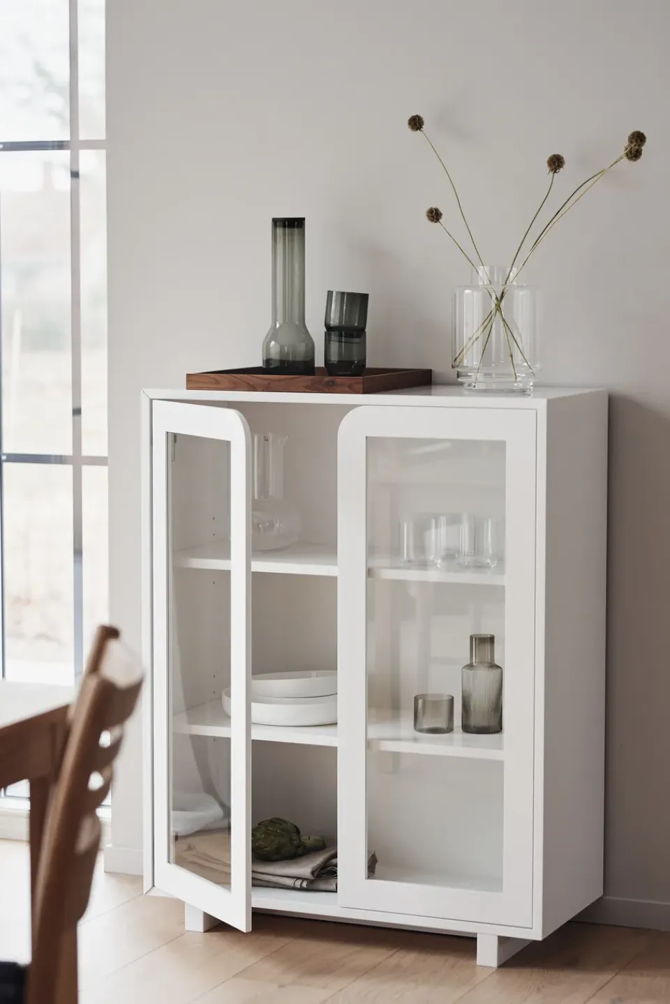 New 1898 Vitrina Vidja bajo, White Blanco