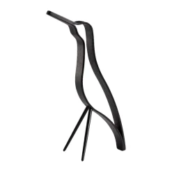 Online Cooee Design Woody Bird high 18 cm, Black stained oak Negro